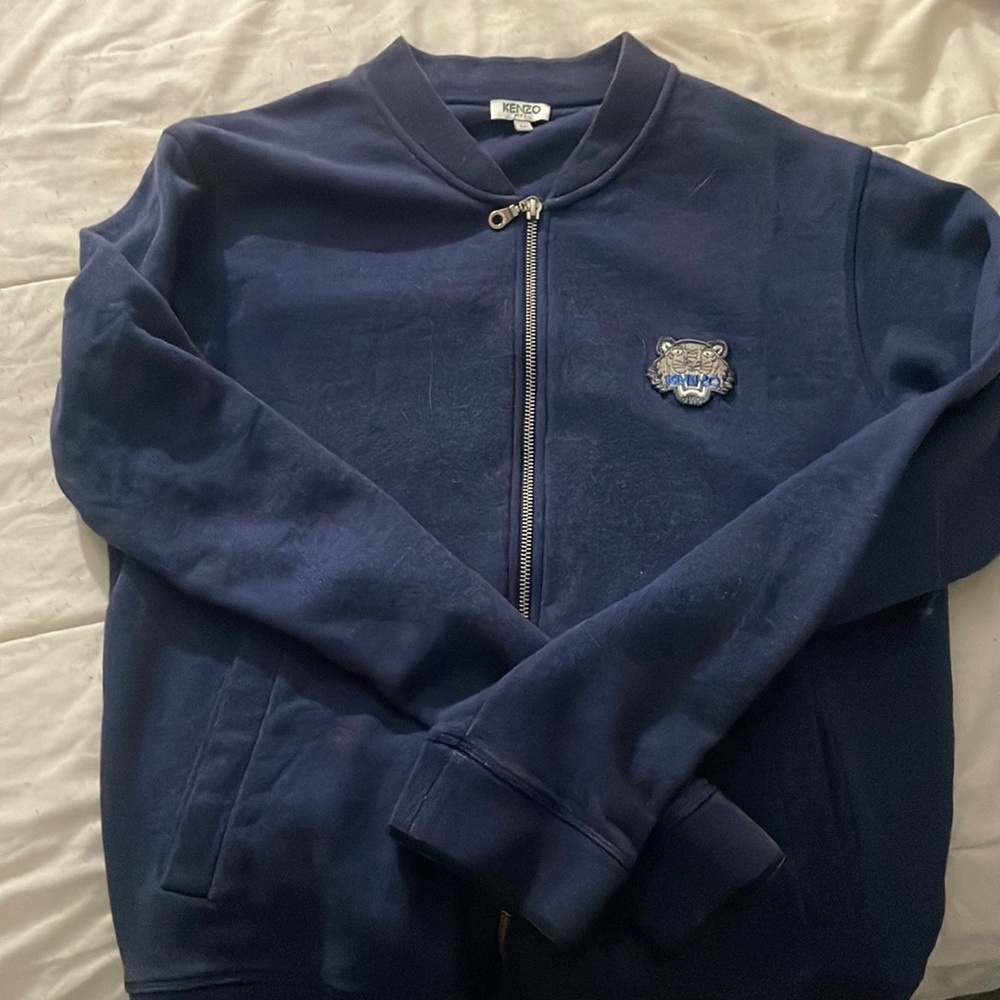 Kenzo Bomber Jacket Blue size Medium